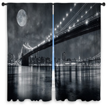 Brooklyn Bridge Window Curtains 15676398