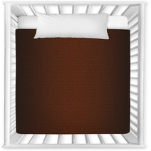 Brown Leather Nursery Decor 66054101
