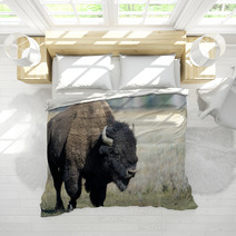 Buffalo At Yellowstone Bedding 45590141