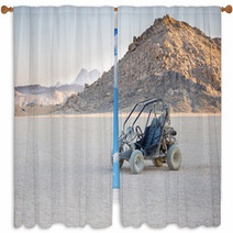 Buggy 4x4 In The Desert Window Curtains 85678848