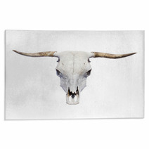 Bull Skull - Top View, Isolated Rugs 52110417