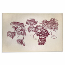 Bunch Of  Grapes Rugs 46929873