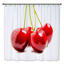 Bunch Of Ripe Juicy Cherries Bath Decor 66079339
