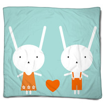 Bunnies' Love Blankets 11234407