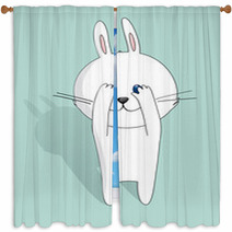 Bunny Window Curtains 68669843