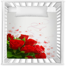 Buoquet Of Roses Nursery Decor 40771999