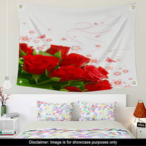 Buoquet Of Roses Wall Art 40771999