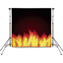 Burning Flames Background Illustration Backdrops 47886829