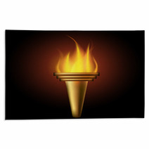 Burning Torch Rugs 54644935