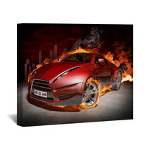 Burnout Wall Art 22246451