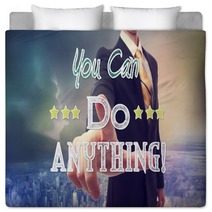 Businessman With You Can Do Anything Bedding 77721308