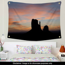 Buttes At Sunrise In Monument Valley Wall Art 60855543