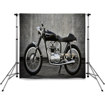 Cafe Racer Motorcycle Backdrops 49447396