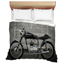 Cafe Racer Motorcycle Bedding 49447396