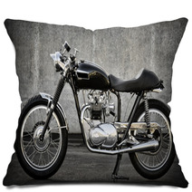 Cafe Racer Motorcycle Pillows 49447396