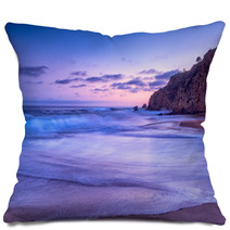 California Beach Sunset Pillows 54490517