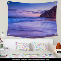 California Beach Sunset Wall Art 54490517