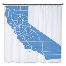 California Map Bath Decor 16497071