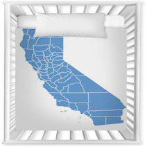 California Map Nursery Decor 16497071