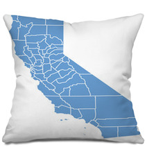 California Map Pillows 16497071