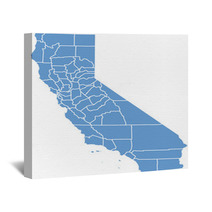 California Map Wall Art 16497071