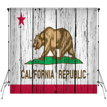 California State Flag Grunge Background Backdrops 80449528
