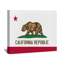 California State Flag Wall Art 27600110
