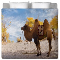 Camel Standing In The Desert Bedding 92230416