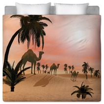 Camels In The Desert - 3D Render Bedding 68969702