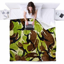 Camouflage Blankets 85226968