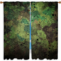 Camouflage Military Background Window Curtains 72430635