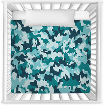 Camouflage Pattern Seamless Grey Guerilla Nursery Decor 106172597