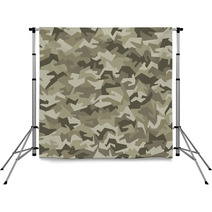 Camouflage Pattern Seamless Woodland Backdrops 90426916