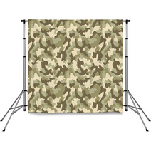 Camouflage Seamless Pattern Backdrops 71725896