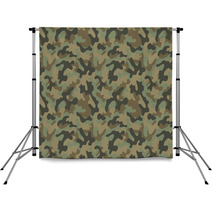 Camouflage Seamless Pattern Backdrops 71725907