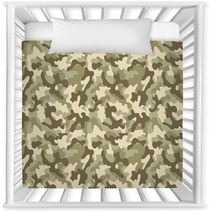 Camouflage Seamless Pattern Nursery Decor 71725896
