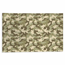 Camouflage Seamless Pattern Rugs 71725896
