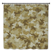 Camouflage Texture Bath Decor 84238907
