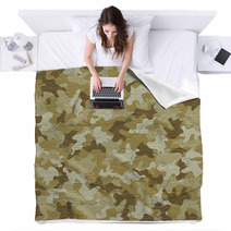 Camouflage Texture Blankets 84238907