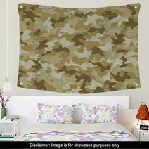 Camouflage Texture Wall Art 84238907