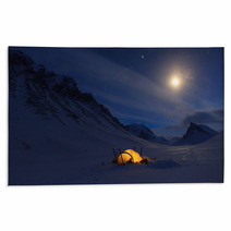 Camping In The Mountains Rugs 63856698