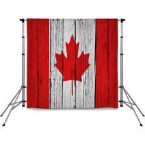 Canada Flag Grunge Background Backdrops 64956555