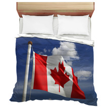 Canada Flag with Clipping Path Bedding 43374362