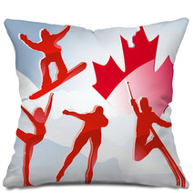 Canada Vancouver Winter Games 2010. Pillows 20557644