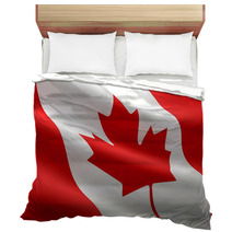 Canadian Flag Bedding 59092919