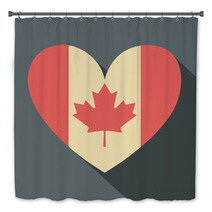 Canadian Flag Icon Bath Decor 66299753