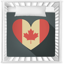 Canadian Flag Icon Nursery Decor 66299753