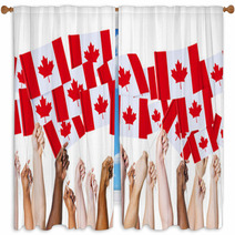 Canadian Flag Window Curtains 63556914