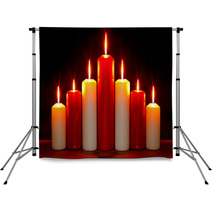 Candle Arch Backdrops 47241878