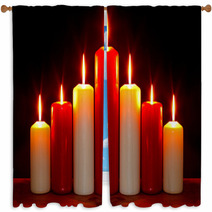 Candle Arch Window Curtains 47241878